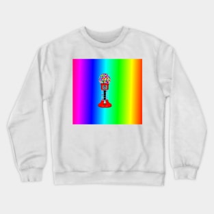 Rainbow Gumball Machine Crewneck Sweatshirt